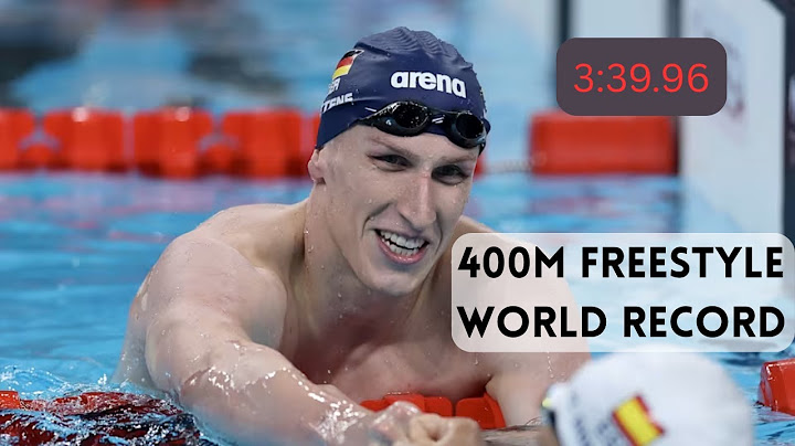 Lukas Märtens SMASHES 400m Freestyle World Record | 3:39.96 at Swim Open Stockholm 2025