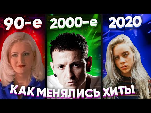 КАК МЕНЯЛИСЬ ХИТЫ С 90-Х ПО 2020 (100 ХИТОВ ЗА 30 ЛЕТ)