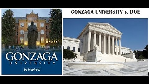 Gonzaga University v. Doe