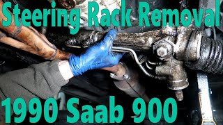Steering Rack Removal - 1990 Saab 900