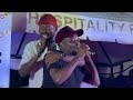 Eddy Kenzo and David Lutalo performing Lord Fred Ssebatta’s song “Ddole Yomwana”