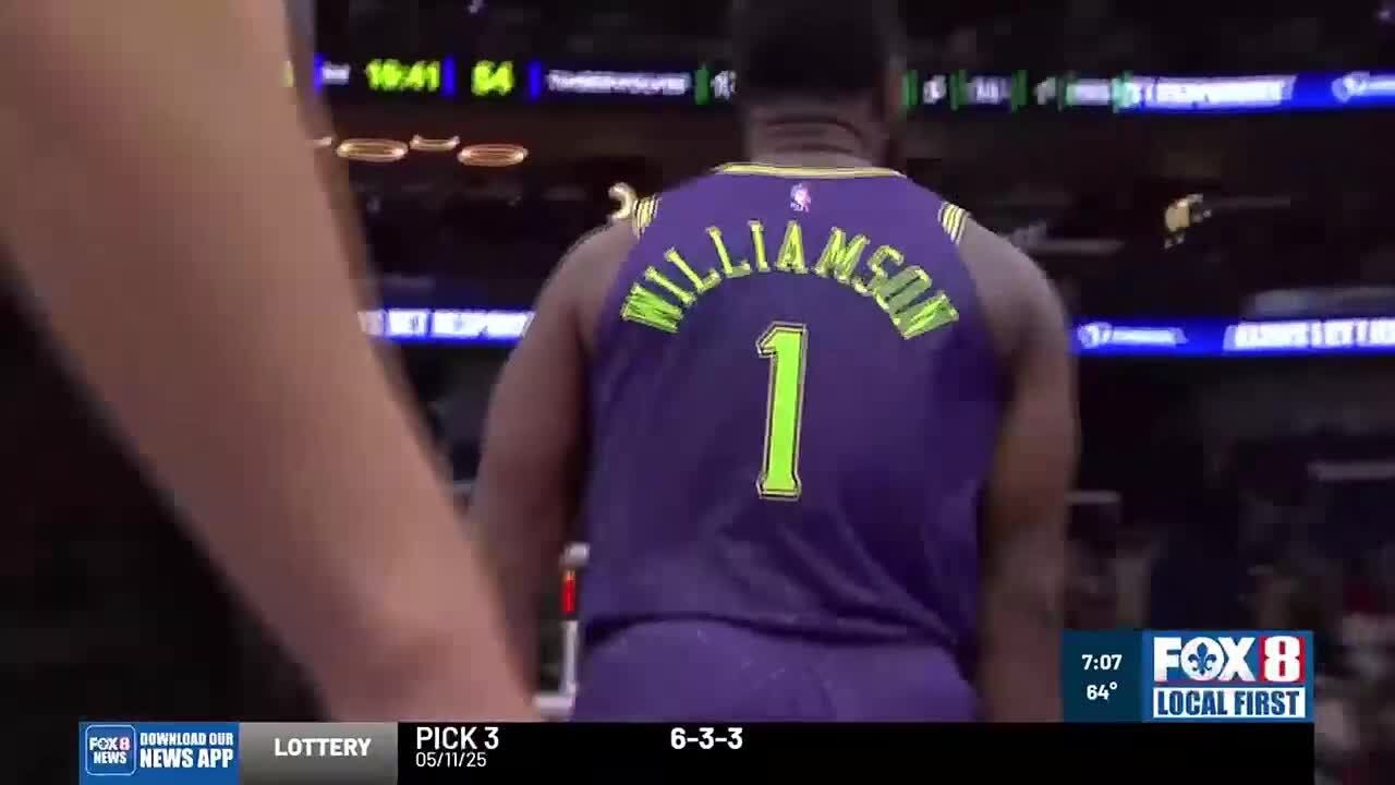 Zion Williamson to represent Pelicans at NBA Draft Lottery