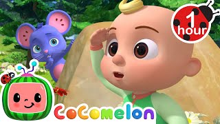 Peek-a-Boo Turns to Hide-and-Seek!  JJ & Friends' Wild Game! | CoComelon Nursery Rhymes & Kids Songs