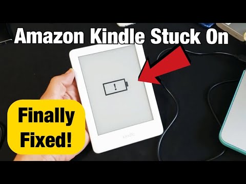 Amazon Kindle: Wont Charge? Stuck on Battery Icon w/ Exclamation Mark? FIXED!