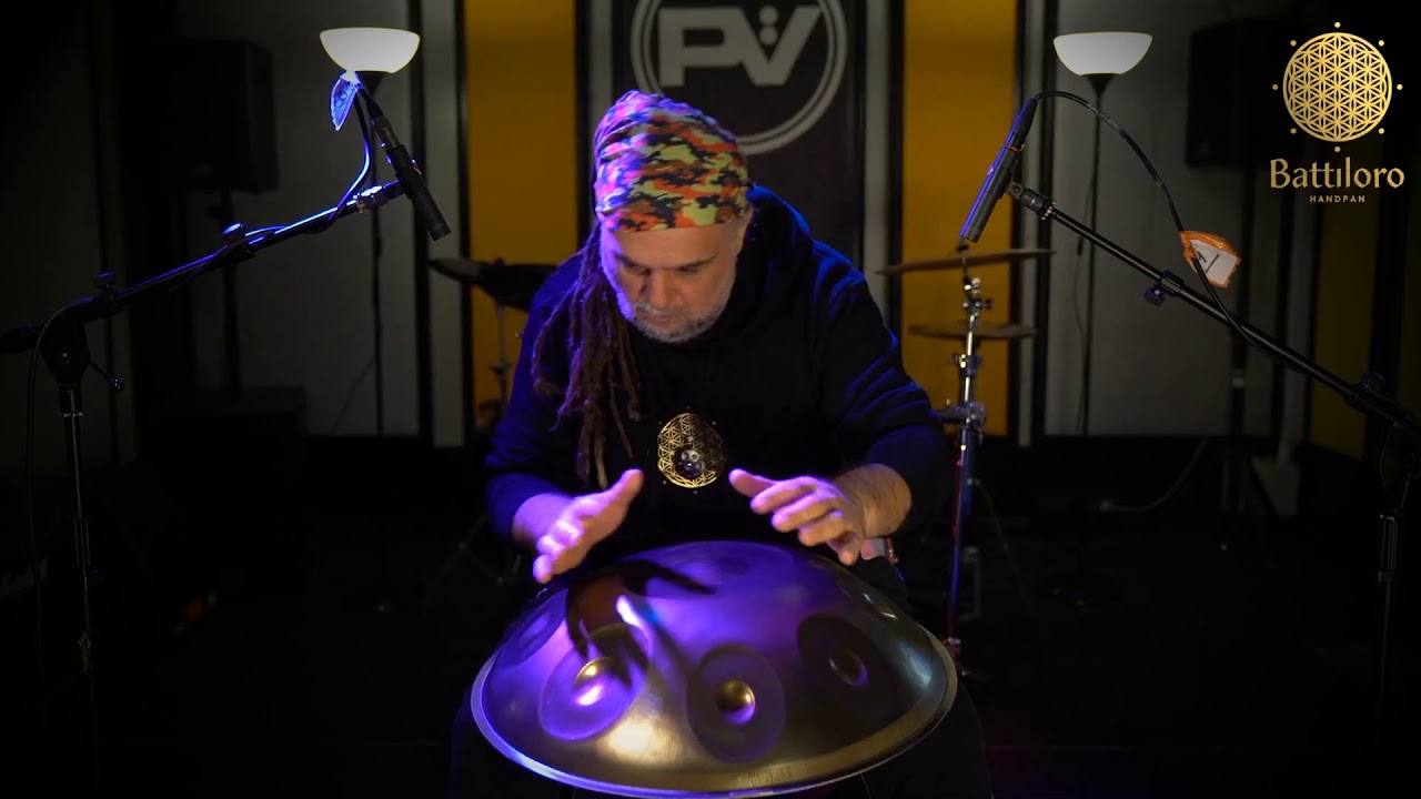BATTILORO HANDPAN: B2 minor 432 Hz - Koray - Alex Pacho Rossi