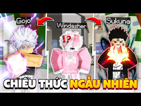 ROBLOX | Mình Chơi Chế Độ RANDOM SKILLS Trong Jujutsu Shenanigans !? | Windasher