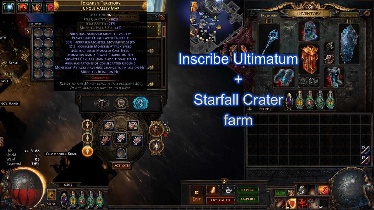 Farming Inscribed Ultimatum. (PoE, 3.27)