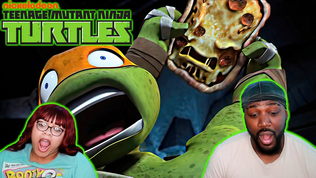 PIZZA FACE?!! TMNT 2012 Reaction S2 Ep 16 & 17 TMNT Reaction YouTube