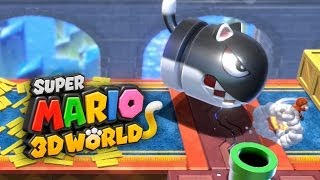 SUPER MARIO 3D WORLD #5 - Detonando com o Mundo do Gelo!!!