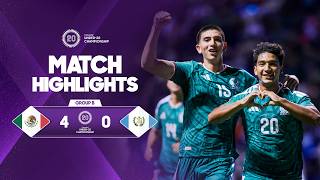 México vs Guatemala | 2026 Concacaf Men's Under-20 Championship