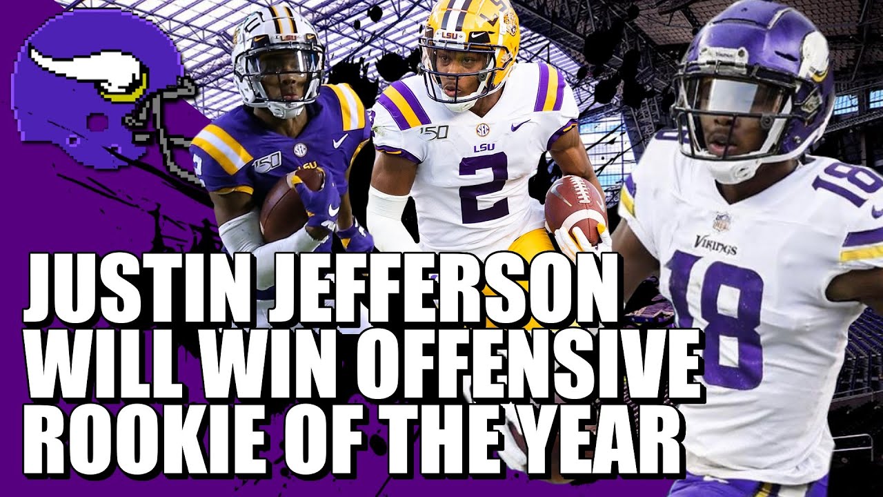 FACTS Justin Jefferson Will Win Offensive Rookie of the Year YouTube