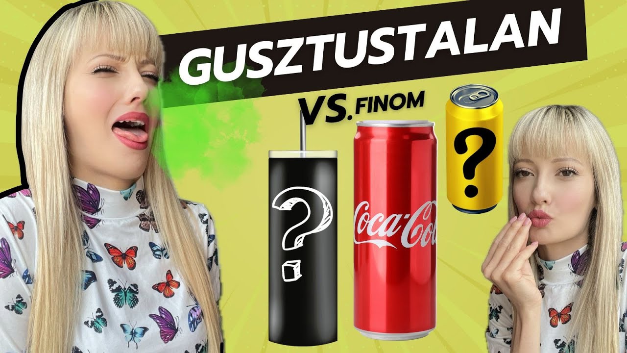 GUSZTUSTALAN vs. finom italok TESZTELÉSE❗️