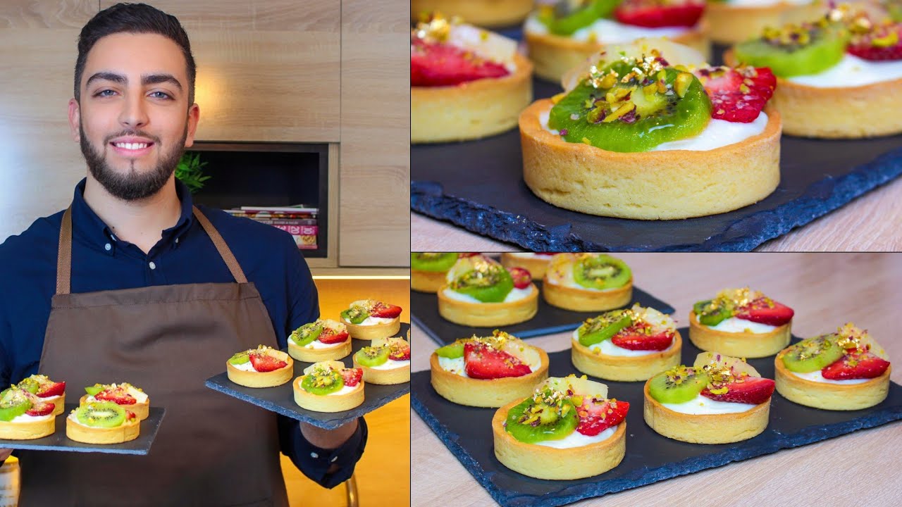 بعد هاد الوصفة مستحيل تزيدوا تشروهم 😍 تارتولات الفواكه بكريمة جد جد لذيذة و عجينة هشة 😋 رمضان 2022 🌙