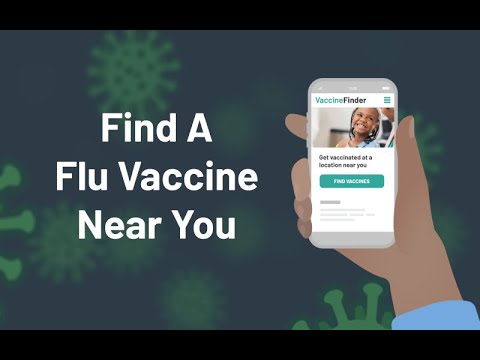 Use VaccineFinder to Find a Flu Vaccination Locations Near You!