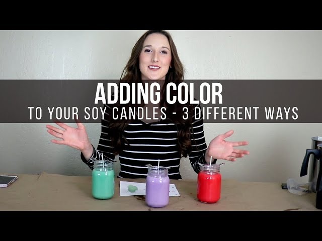 DIY Soy Candle Dye Highly Concentrated Assorted Bottle Red Yellow