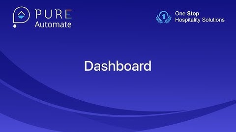 Look at how your Property is performing with just one click on the Pure Automate Dashboard!