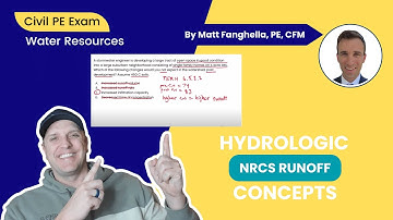 Civil PE Exam - Water Resources – Hydrologic NRCS Runoff Concepts