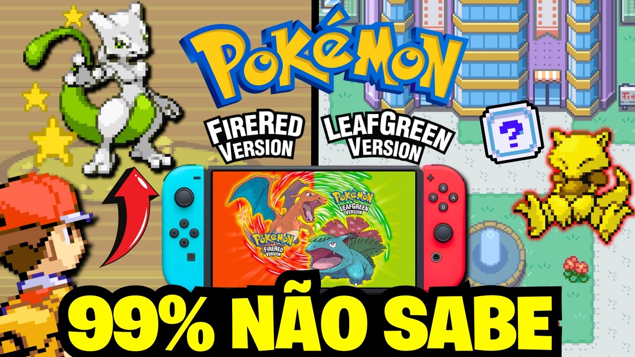 14 SEGREDOS ABSURDOS em Pokémon Fire Red e Leaf Green