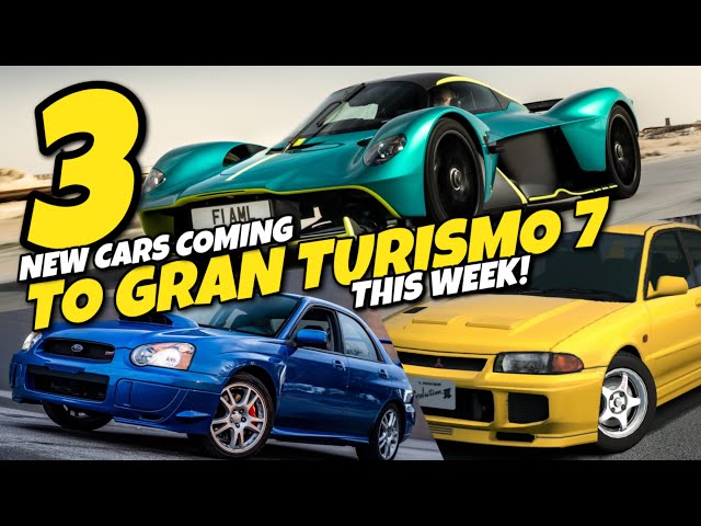 Here are the three new cars coming to Gran Turismo 7 on 25th April