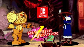 Vampire Hunter 2 Darkstalkers Revenge Playthrough Nintendo Switch 1Cc
