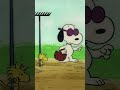 Nice try, Woodstock. #ItsArborDayCharlieBrown — Now Streaming
