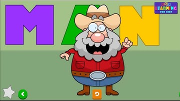 Spelling words | Learning English for Kids | Spelling part 1 | Starfall learning English