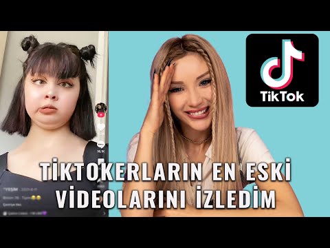 TİKTOKERLARIN İLK VİDEOLARINI İZLEDİM!