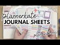 Week 15 with PlannerKate JOURNALING KITS