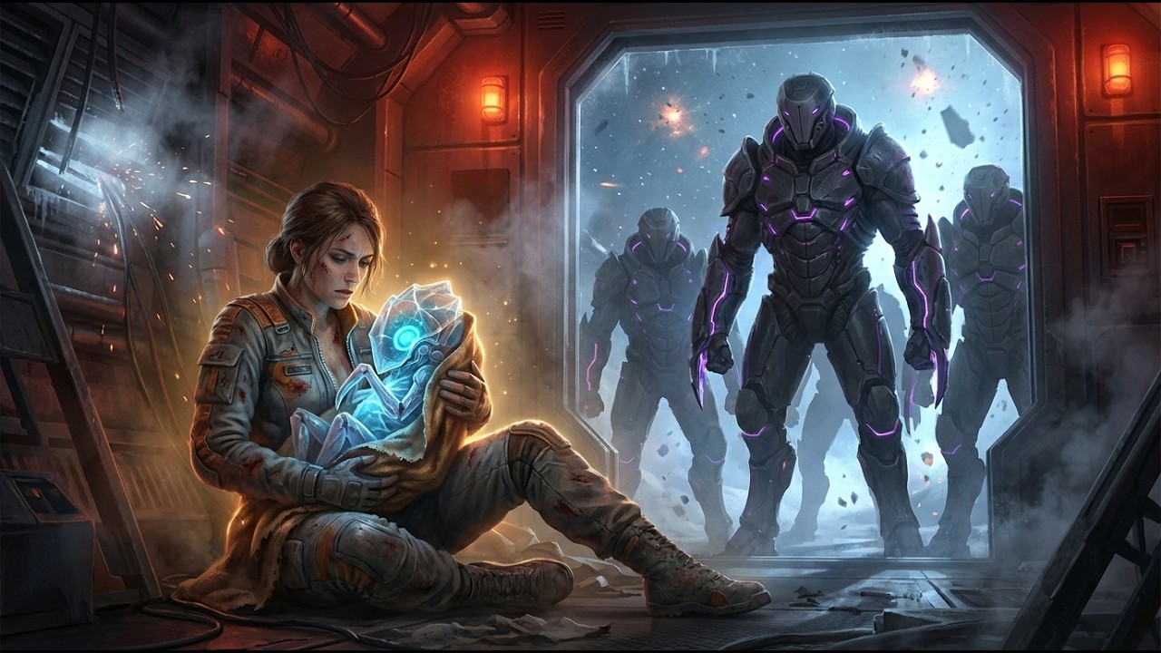 Una ingeniera humana salvó al heredero del Enjambre — La lección que silenció a la Flota