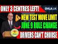 🔥 UK Drivers ALERT New Driving Test Rule Starts June 9 Only 3 Nearby Centres Allowed
