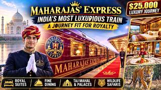 Inside the Maharajas' Express | India's $25,000 Luxury Train Journey Like You've Never Seen Before