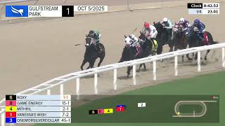 Gulfstream Park October 5, 2025 Race 1