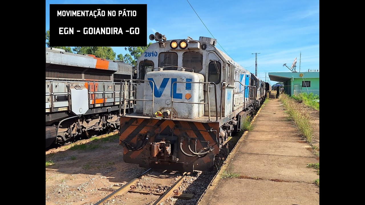 Trens em Goiandira/Catalão - GO - Janeiro 2026