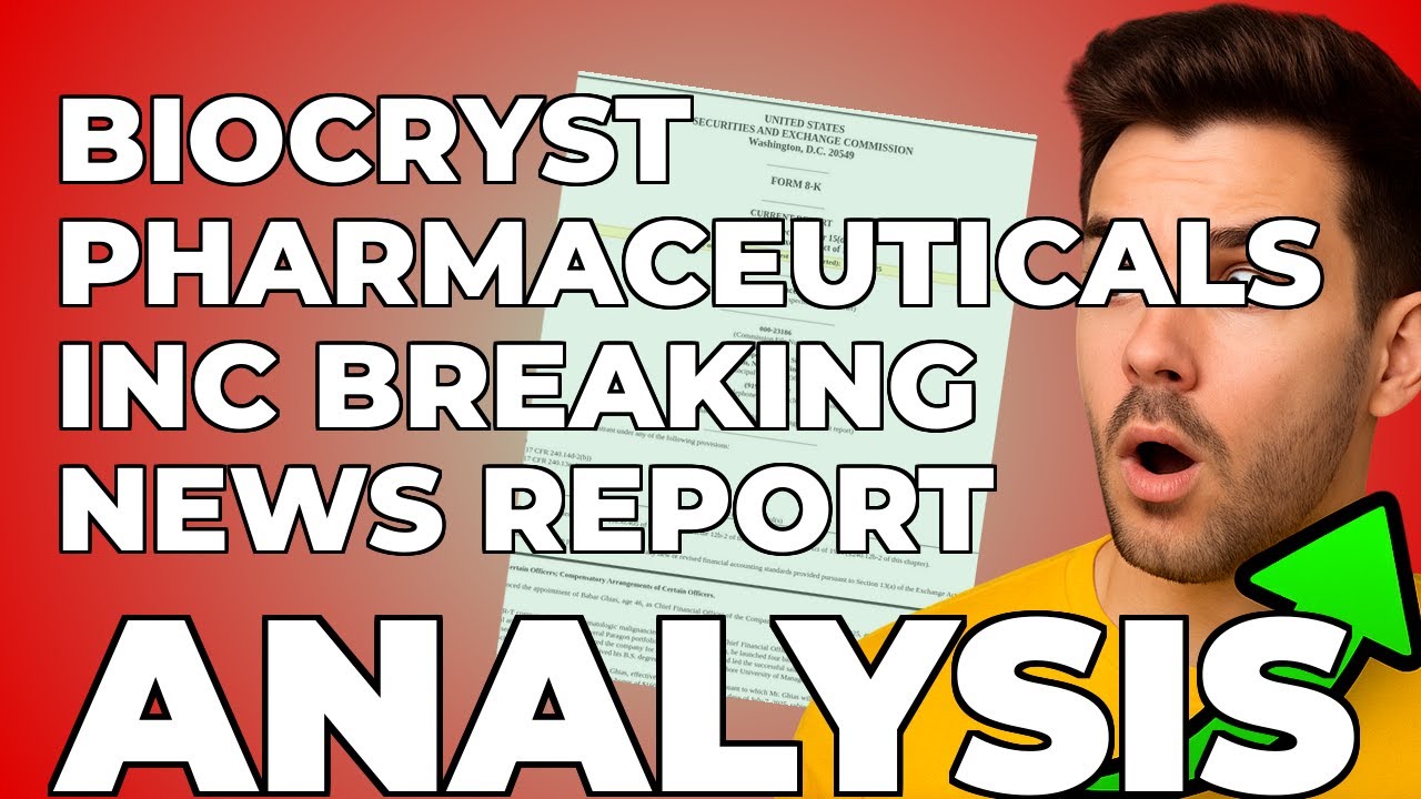 BioCryst's New CFO: My Thoughts on That $560,000 Salary