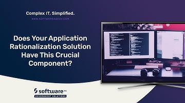 Does Your Application Rationalization Solution Have This Crucial Component?