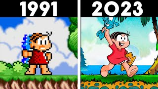 EVOLUÇÃO da TURMA da MÔNICA nos GAMES screenshot 5