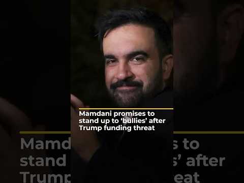 Mamdani Promises To Stand Up To Bullies After Trump Funding Threat 