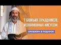 Брошюра в подарок! | раввин Шнайдер «7 Божьих праздников, исполненных Иисусом»