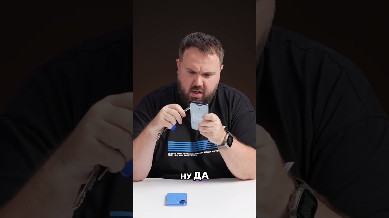 iPhone 13 Mini: Тест на царапины ключом! Жесть! 