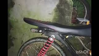 flat seat.. stylist cut rusi 125