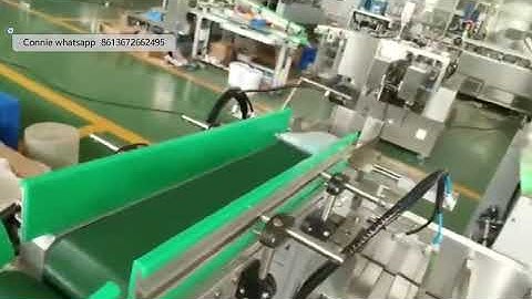 Full automatic packing line for mask packing Automatic box packing machine line