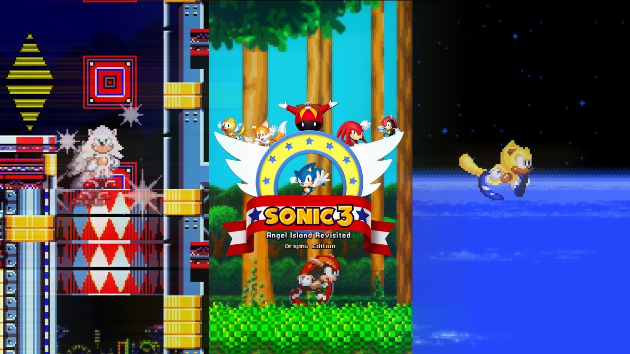 5 Different Super Sonic in Sonic 3 ~ Sonic 3 A.I.R. mods