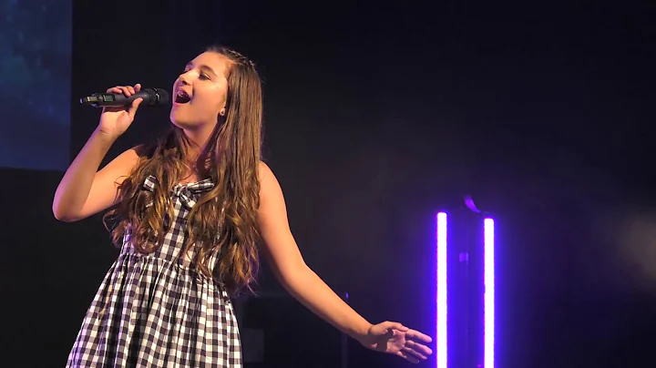 EMMA PRYCE at the Grand Final of TeenStar Singing ...