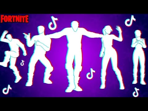 Fortnite TIK TOK Dances & Emotes - YouTube