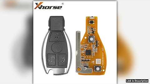 Xhorse VVDI BE Key Pro Improved Version with Smart Key Shell 3 Button for Benz Premium Quality