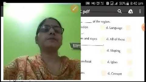 Class IV EVS  05-05-2020 By Ms Poonam Singh
