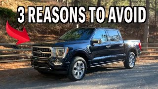 3 Reasons To AVOID 2022 Ford F150
