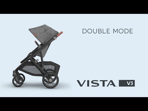 UPPAbaby Vista V3  How-To Use in Double Mode (North America) - YouTube