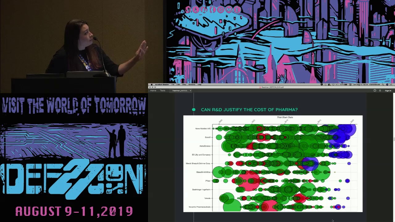 Alex Pearlman - DIY Medicine The Ethics of Hacking Pharma - DEF CON 27 Bio Hacking Village