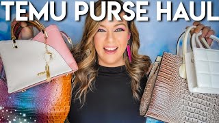 TEMU PURSE HAUL 2024 & REVIEW | ALL BAGS UNDER $25!